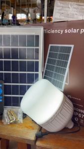 หลอดไฟกลมตุ้ม300W3สี โซล่าเซลล์GD/QP/S002