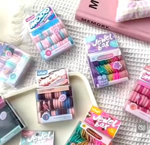 Getah Ikat Rambut Kanak-kanak Warna Candy Bayi Kids Hair Ties Soft Towel Hair Bands儿童橡皮筋扎头发毛巾圈发饰不伤发女童小宝宝头绳