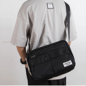 Túi Đeo Chéo Đơn Giản Phong Cách Hàn Quốc Túi Đeo Vai Nam Túi Đeo Chéo Công Sở Túi Đeo Vai Mini Túi Đựng Máy Tính Bảng IPAD Túi Đựng Đồ Dùng Học Tập