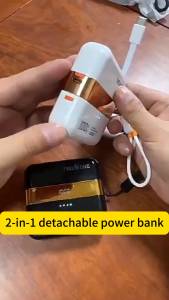 【24 hour shipping】3C power bank 50000mah/ 60000mah certified 120W fast charging mini powerbank ccc certified original wireless powerbank iphone type c magnetic power bank 充电宝 磁吸充电宝