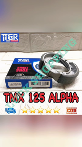 TTGR Motorcycle Brake Shoes For Honda TMX 125 Alpha Rear Only