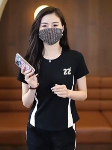 [MA8] Bộ Thể Thao Cộc Tay Trẻ Trung Nữ Tính Phong Cách Hàn Quốc (HÀNG QUẢNG CHÂU)