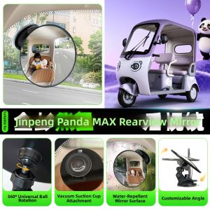 Electric Tricycle Side Rearview Mirror Accessory
