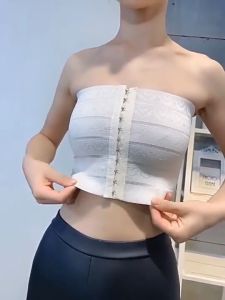 Áo Nịt Ngực Tomboy Chống Tuột Gen Mềm Thoải Mái Co Dãn Cài Trước Tiện Lợi Vải Thoáng Mát MS1