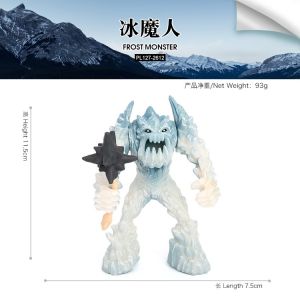 Childrens Toy Magic Artificial Animal Model Warcraft Water Crab Monster Dragon Ice Monster Hellhound Tibetan Wolf Chimera