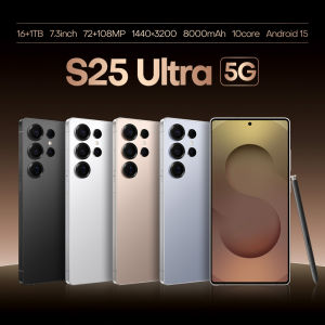 【CAN COD+READY】Original phone S25 Ultra 5G S25Ultra 5G 7.3 Inch HD full screen hp 16G RAM 1TB ROM 72MP 108MP cheap cellphone washing warehouse Android 15 Face Recognition Unlocked Mobile Phones Snapdragon 8 gen3 8000Mah