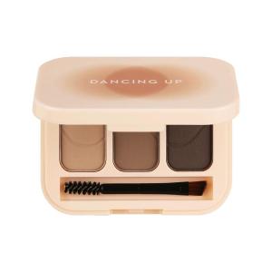 DANCING UP | Waterproof Three-Color Eyebrow Powder Palette with Brush 2026 New