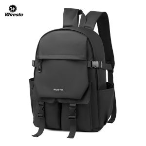 Wiresto กระเป๋าเป้สะพายหลังแบคแพ็คสำหรับผู้ชายกระเป๋าเป้สะพายหลังแฟชั่นวิทยาลัยกระเป๋าเป้สะพายหลังกันน้ำกระเป๋าเป้สะพายหลังทั่วไปกระเป๋าเดินทางสำหรับธุรกิจกระเป๋าสะพายไหล่แบบลำลองกันขโมยกระเป๋านักเรียนแฟชั่นกระเป๋าเป้สะพายหลังสำหรับการเดินทางศึกษาธุรกิจ