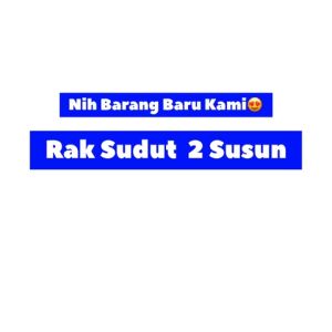 RAK SUDUT KAMAR MANDI 2 SUSUN UNTUK POJOKAN SERBAGUNA BAHAN BESI TEBAL WARNA HITAM HARGA MURAH BARANG BERKUALITAS DISKON TERLARIS PROMO
