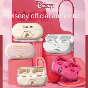 Disney H10 Bluetooth 5.3 wireless bone conduction headset clip ear music noise reduction headset HD Call sports headset