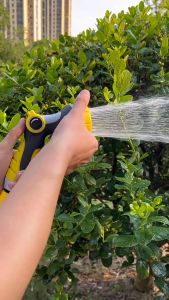 หัวฉีดน้ำ ปืนฉีดน้ำ ฉีดน้ำ ปืนฉีดน้ำล้างรถ 8ระดับ รดน้ำต้นไม้ วัสดุมีคุณภาพแข็งแรง ทนทาน