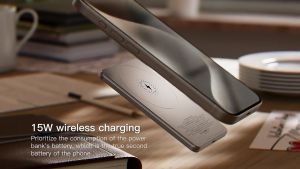 Ultraslim Wireless Magnetic Power Bank Fast Charging Aluminum Alloy Body Flight Travel Friendly Super Cool Gadget