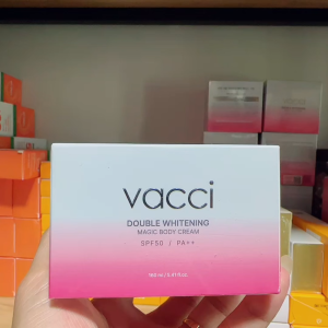 Kem BODY VACCI Dưỡng Trắng Da - Nâng Tone TRẮNG SÁNG Toàn Thân Sau 1 Lần Sử Dụng 160ml
