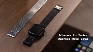 DUX MILANESE AIR Stainless Steel Strap for iWatch Ultra S1 S2 S3 11 10 9 8 7 6 5 4 3 2 1 SE 38 40 41 42 44 45 46 49mm