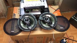 Cặp Loa cánh ô tô sịn xò GB VT 612 âm thanh nổi siêu chất thiết kế sang trọng phù hợp với mọi dòng xe