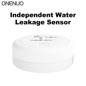 Water Leak Detector Sensor Flood 120dB Water Leakage Alarm For Bathroom/Kitchen with Loud Sound