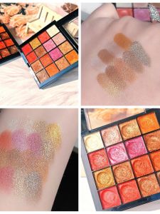 Potato Mud Eyeshadow Palette Wet Powder Pearlized Waterproof Sweatproof Smudge-Proof Natural Stereo Student Beginner Eyeshadow