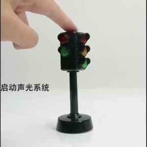 【Local Warehouse】 Kids Traffic Light Toys Simulation Red Green Light Early Education Playset Students Road Sign Failures Signal Light Models LZC-Traffic Light-Toy
