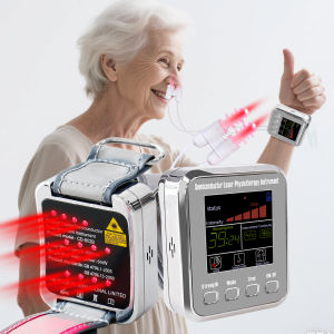 ความดันโลหิตสูง 12 หลุมเลเซอร์ 650 นาโนเมตรการบำบัดนาฬิกาข้อมือ LLLT สำหรับคอเลสเตอรอลความดันโลหิตสูงรักษาโรคจมูกอักเสบกายภาพบำบัด