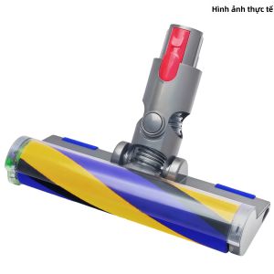 Đầu Hút Chân Không Dạng Con Lăn Mềm Laser Fluffy Optic Tương Thích Với Dyson V7 V8 V10 V11 V15 SV14 Bàn Chải Làm Sạch Thay Thế Cho Sàn Gỗ Cứng