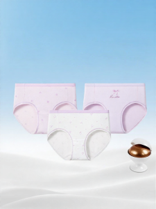 Purcotton | Cotton Comfort Womens Medium Waist Non-Pinch Triangle Briefs