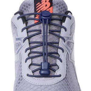 1 Pair No Tie Shoelaces Round Push The Spring Lock Sports Elastic Shoelace Suitable For All Shoes Lazy Laces Shoe Accessories