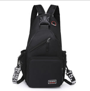 Women Crossbody Bag With Earphone Hole Leisure Storage Shoulder Bag Ladies Backpack Outing Travel Pocket Waist Girl Back Pack
