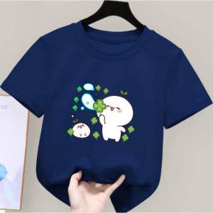 KAOS OBLONG ANAK CEWEK COWOK USIA 2-10THN ATASAN LENGAN PENDEK ANAK CEWEK COWOK