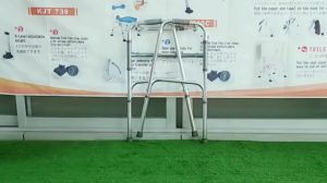 Adult Walker Multi-Functional Foldable Stainless Steel Walking Aid Aids Crutches Canes Toilet Armrest Adult Walker Adjustable Lightweight Foldable Taiwan  Adult Walker Multi-Functional Foldable Stainless Steel Walking Aid Aids Crutches Canes Toilet A