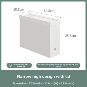 Office Desk White Document Organizer A4