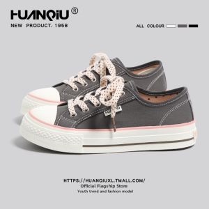 HuanQiu | Retro Fashion Casual Canvas Shoes