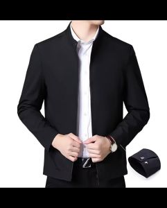 YOUTANG P5แจ็คเก็ตแจ็คเก็ตคอปกตั้งของผู้ชายแจ็คเกตลำลองอบอุ่น