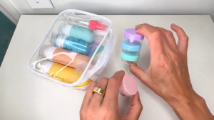 16 Pack Travel Bottles Set - TSA Approved Leak Proof Silicone Squeezable Containers for Toiletries Conditioner