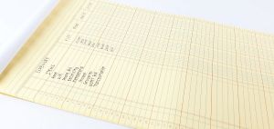 Veco Columnar Pad. 216 x 355 mm or 8.5 x 14 inc 50 sheets 2 - 5 columns analysis pad accounting pad