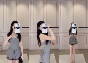 Timeless Black White Grey Strap Vest Slim Fit Inner Wear Versatile Solid Color Good Version Can Wear for 5 Years