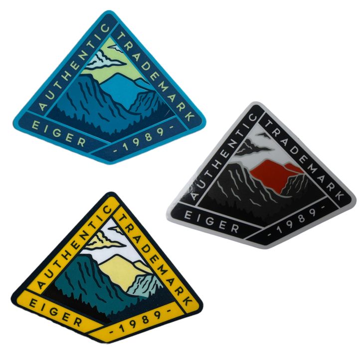 Sticker Eiger Sticker Eiger Original Authentic Thempris 1989 Stiker | Lazada Indonesia