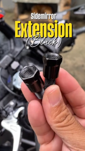 HOTSPEED Side Mirror Extension Adaptor 10mm For Motorcycle Yamaha Convert To Honda Sold As 1Pair