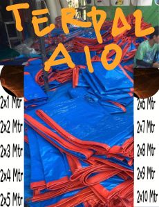 Terpal A10 Korea lebar 2 meter Reday ukuran 1x2 2x2 2x3 2x4 2x5 2x6 2x7 2x8 2x9 2x10 Siap kirm