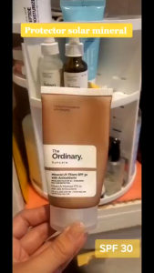 The Ordinary SPF30 Mineral Sunscreen 30ml Non‑Nano Physical UV Filters Antioxidant & Hydration Complex Soothe Stressed Skin Fragrance‑Free Reef‑Safe Vegan Daily Sun Care For Sensitive Skin