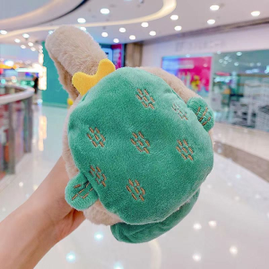Thickened Plush Fruit Ear Muffs Childrens Winter Ear Protection Windproof Warm Ear Covers for Boys And Girls Soft Polyester