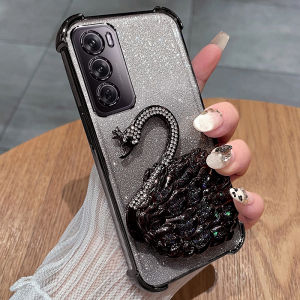 Transparent Silicone Phone Case for OPPO Reno12 pro 5G Full Cover Anti-Fall Womens Model Soft Shell New Style 125g Girls Version