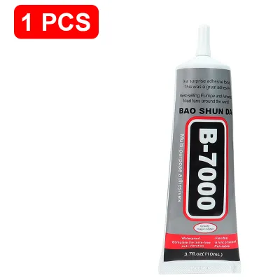 15ML 50ML 110ML B-7000 Clear Contact Phone Repair Adhesive Universal Glass Plastic Glass Metal Ceramic DIY GlueB7000 Transparent GlueB-7000 Multi-Purpose AdhesiveWith Precision Applicator