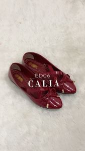 Andas Andis - Sepatu Flatshoes Wanita Flat Shoes Korea Style Glosy Calia