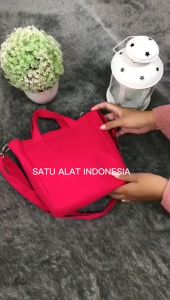 SATU ALAT Tas Selempang KEEVA 100% Canvas Premium Tebal Tas Kanvas
