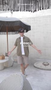 [BEST SELLER] Coop Design - Russell Kemeja Outdoor Safari Tactical Workshirt Baby Canvas Lengan Pendek Pria