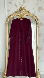 KAMALIA ABAYA CERUTY BABYDOLL GAMIS BUSUI GAMIS WANITA TERBARU DRESS LEBARAN DRESS MUSLIM ABAYA