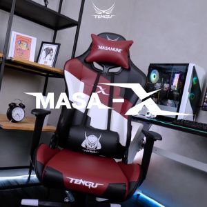 Tengu เก้าอี้เกมมิ่ง Masa-X รุ่น 180 องศา ปรับเอนได้ รับน้ำหนัก 150 กก. รับประกันโดยแบรนด์ไทย