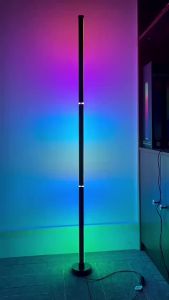 RGBIC Atmosphere Lights APP Control LED Floor Standing Lamp Music Sync Corner Lighting for Bedroom Living Room Background Light