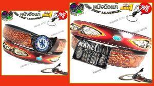 เข็มขัดหนังวัวแท้เย็บขอบหนังลายกุหลาบพื้นสอดงูติดซื้อ1ฟรี2 เข็มขัดหนังวัวแท้เย็บขอบ+หัวเข็มขัด แถมฟรีพวงกุญแจ เข็มขัดหนังวัวแท้งานส่งออกอัดลายทั้งเส้นแนวคาวบอย เข็มขัดสไตล์วินเทจ เปลี่ยนหัวได้เจาะรูให้ทุกชิ้น ย้อนยุค ลำลองถอดเปลี่ยนหัวเข็มขัดได้เจาะรูให้