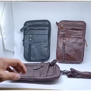 Sarung HP Kulit Asli 2 in 1: Model Sleting & Aksesoris HP